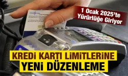 Kredi kartı limitlerine yeni düzenleme