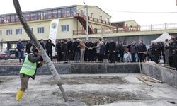 Kütahya Tavşanlı'da Ahi Evran Camii'nin temeli atıldı