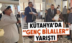 Kütahya'da “Genç Bilaller” yarıştı