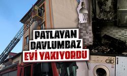 Kütahya'da patlayan davlumbaz yangın çıkardı