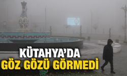 Kütahya'da yoğun sis etkili oldu