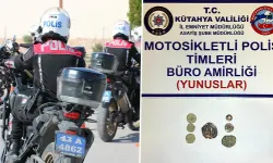 Kütahya’da Yunuslar bu kez tarihi eser ele geçirdi