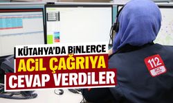 Kütahya'nın bu yıl aldığı çağrı sayısı belli oldu