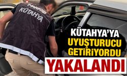 Kütahya’ya uyuşturucu getirmeye çalışan torbacı yakalandı