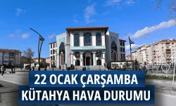 22 Ocak Çarşamba Kütahya hava durumu