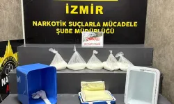 İzmir'de 5 kilogram sentetik uyuşturucu ele geçirildi