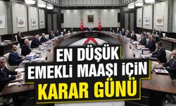 Kabine toplanıyor: En düşük emekli maaşı için karar günü