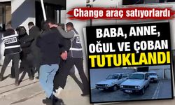 Kütahya merkezli "change" araç operasyonunda 4 tutuklama