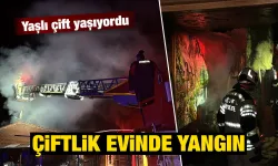 Kütahya'da çiftlik evinde çıkan yangın söndürüldü