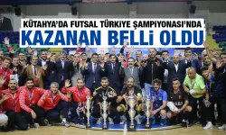 Kütahya’da Futsal Türkiye şampiyonası finali yapıldı