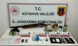 Kütahya’da jandarmadan uyuşturucu operasyonu, 2 gözaltı