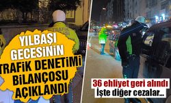 Kütahya’da yılbaşı akşamı kesilen cezalar açıklandı