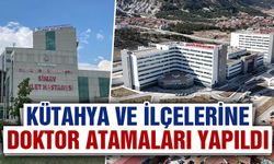 Kütahya’ya yeni doktor atamaları gerçekleştirildi