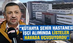 MHP’li Erbaş’tan, Kütahya Şehir Hastanesi işçi maaşı açıklaması