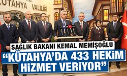 Sağlık Bakanı Memişoğlu, Kütahya sağlık yatırımlarını açıkladı