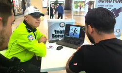 Kütahya’da ehliyeti olan vatandaşlara eğlenceli sınav