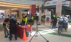 Kütahya’da jandarmadan trafik standı