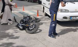 Kütahya’da motosiklet kazası: 1 yaralı