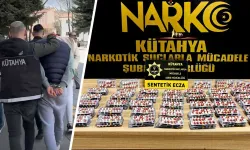 Kütahya'da kargo paketinden uyuşturucu haplar çıktı