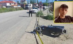 Kütahya'da motosiklet kazası, genç ağır yaralı