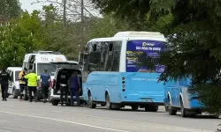 Kütahya’da özel halk otobüsleri çarpıştı, 1 yaralı