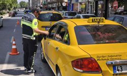 Kütahya’da ticari taksi ve motokuryeler denetlendi