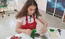 Ortaokul öğrencileri bal kabağından doğa dostu ambalaj üretti