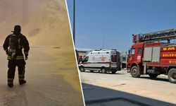 Kütahya Emet'teki borik asit fabrikasında yangın