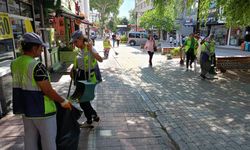 Kütahya Sevgiyolu’nda detaylı temizlik çalışması yapıldı