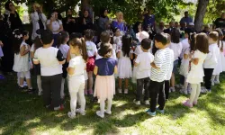 Kütahya’da minik öğrencilerden aşure etkinliği