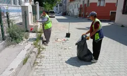 Kütahya’da temizlik ekipleri parkları temizledi