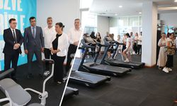 Kütahya’da ücretsiz fitness salonu hizmete açıldı