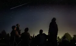 Kütahya'da perseid meteor yağmuruna yoğun ilgi