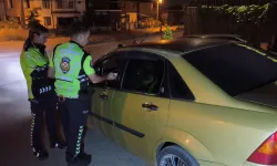 Kütahya’da polislerden alkol denetimi