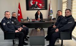 Kütahya Emniyet Müdürü ilçelerde incelemelerde bulundu