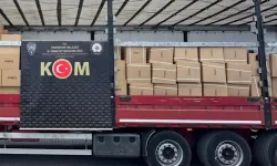 Eskişehir’de tırda 6,9 milyon makaron ele geçirildi