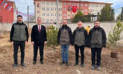 Kütahya Aslanapa’da fidanlar toprakla buluştu