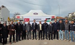 Kütahya Çavdarhisar’da Filistin Gazze için hayır çarşısı düzenlendi