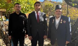 Kütahya Şaphane’de Kıbrıs gazisine ziyaret