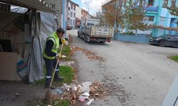 Kütahya Yûnus Emre Mahallesi’nde temizlik çalışması