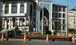 Kütahya Zafer Meydanı'nda peyzaj düzenlemesi