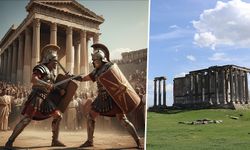 Kütahya’da Aizanoi’li gladyatörler stadyumda dövüşüyordu