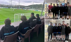 Kütahyalı gençler A Milli Takım antrenmanını izledi