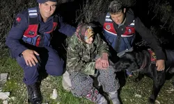 Manisa'da kaybolan Alzheimer hastası kadın jandarma ekiplerince bulundu