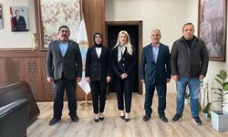 AK Parti heyetinden Kütahya Altıntaş Kaymakamına ziyaret