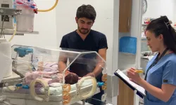 Hayata tutunan Hazal bebek taburcu ediliyor