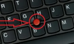 Klavyedeki kırmızı nokta ne anlama geliyor?