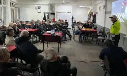 Kütahya Simav’da trafik bilinci için eğitim çalışması