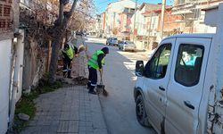 Kütahya’da Evliya Çelebi Mahallesi’nde cadde ve sokaklar temizlendi