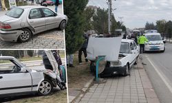 Kütahya’da dikkatsizlik ve hız kazaya neden oldu